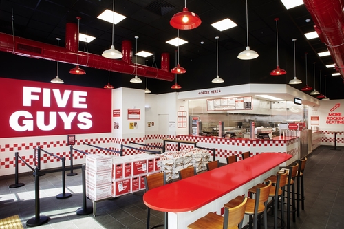 Five guys store